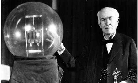 爱迪生的故事，爱迪生发明电灯的故事